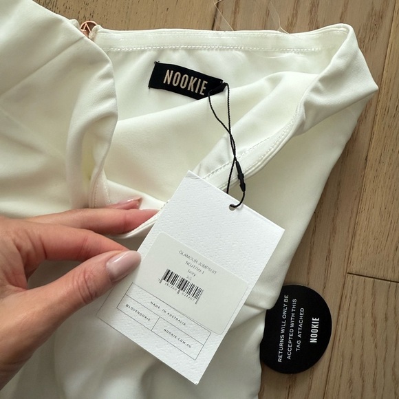 Nookie white Strapless Jumpsuit - Picture 3 of 4